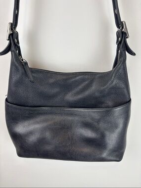 Vintage Coach Ergo Black Leather Shoulder Bag Style G33-9148 Y2K Purse